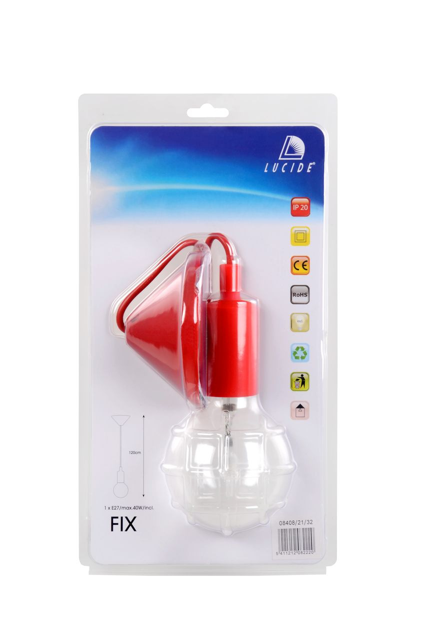 Подвесной светильник Lucide Fix 08408/21/32