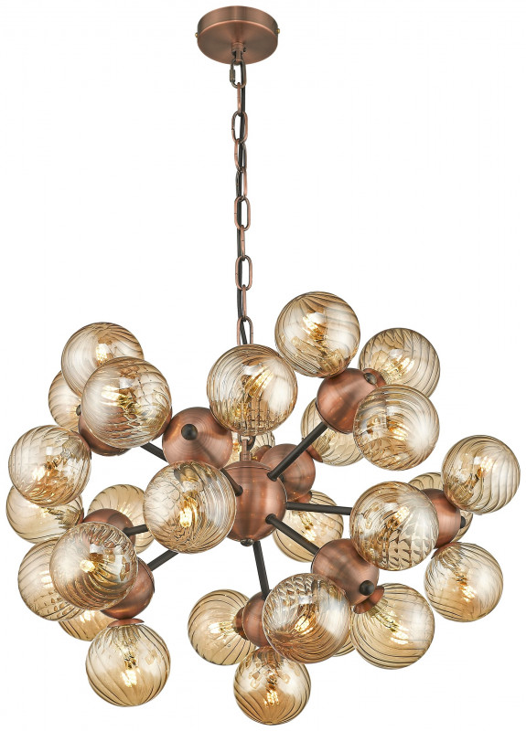 Подвесная люстра шар WERTMARK WE233.27.503