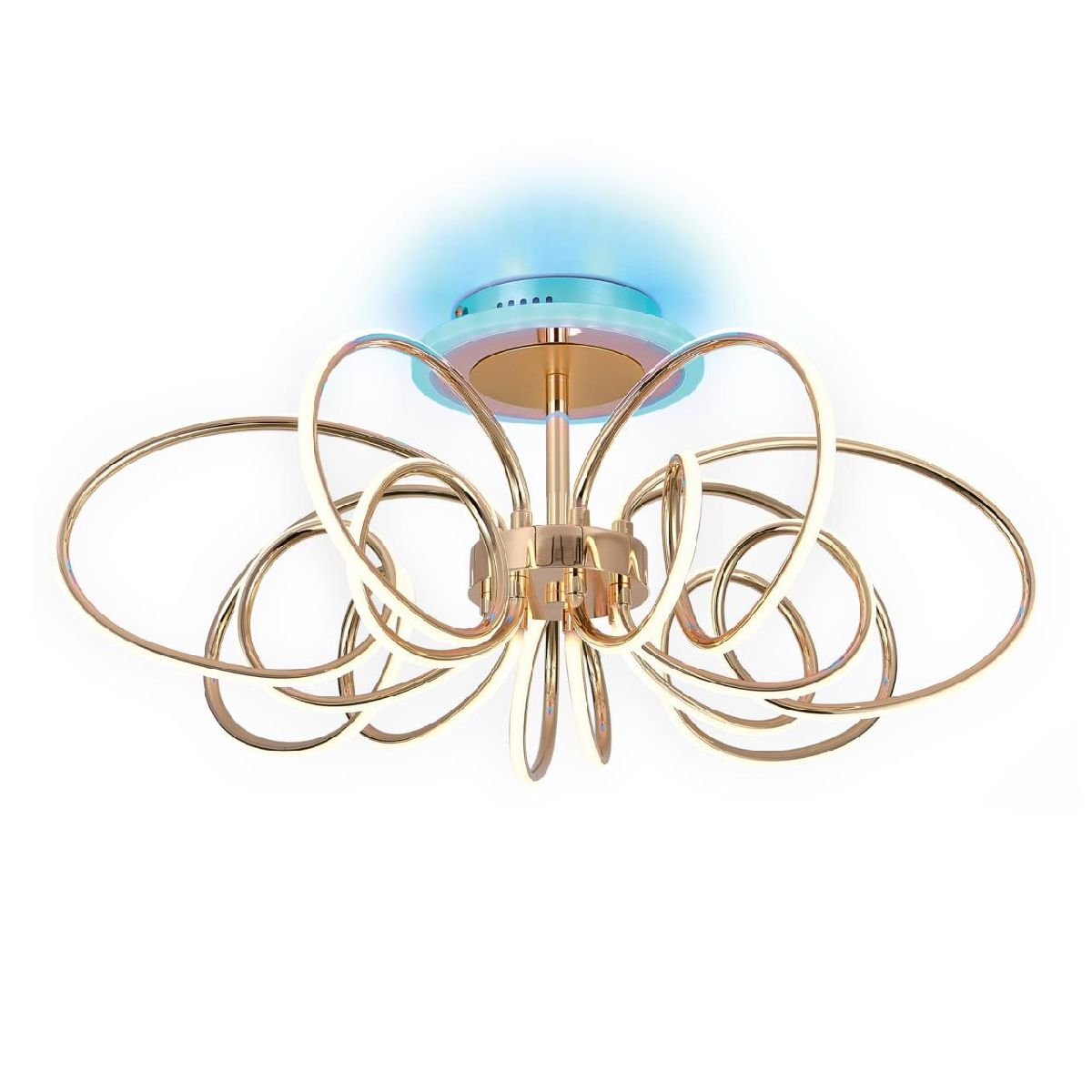 Люстра на штанге Citilux Salma smart CL224A172