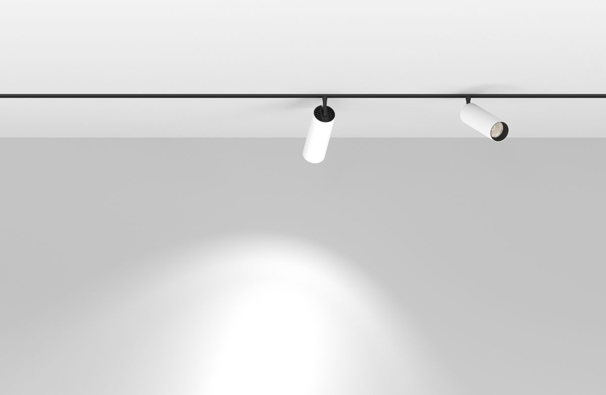 Трековый магнитный светильник Luminotti Genesis Spott L.304.18.4K.BKWH