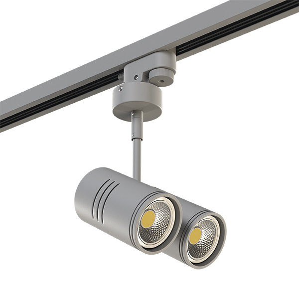 Трековый светильник Lightstar Track 1 gray A1T214449