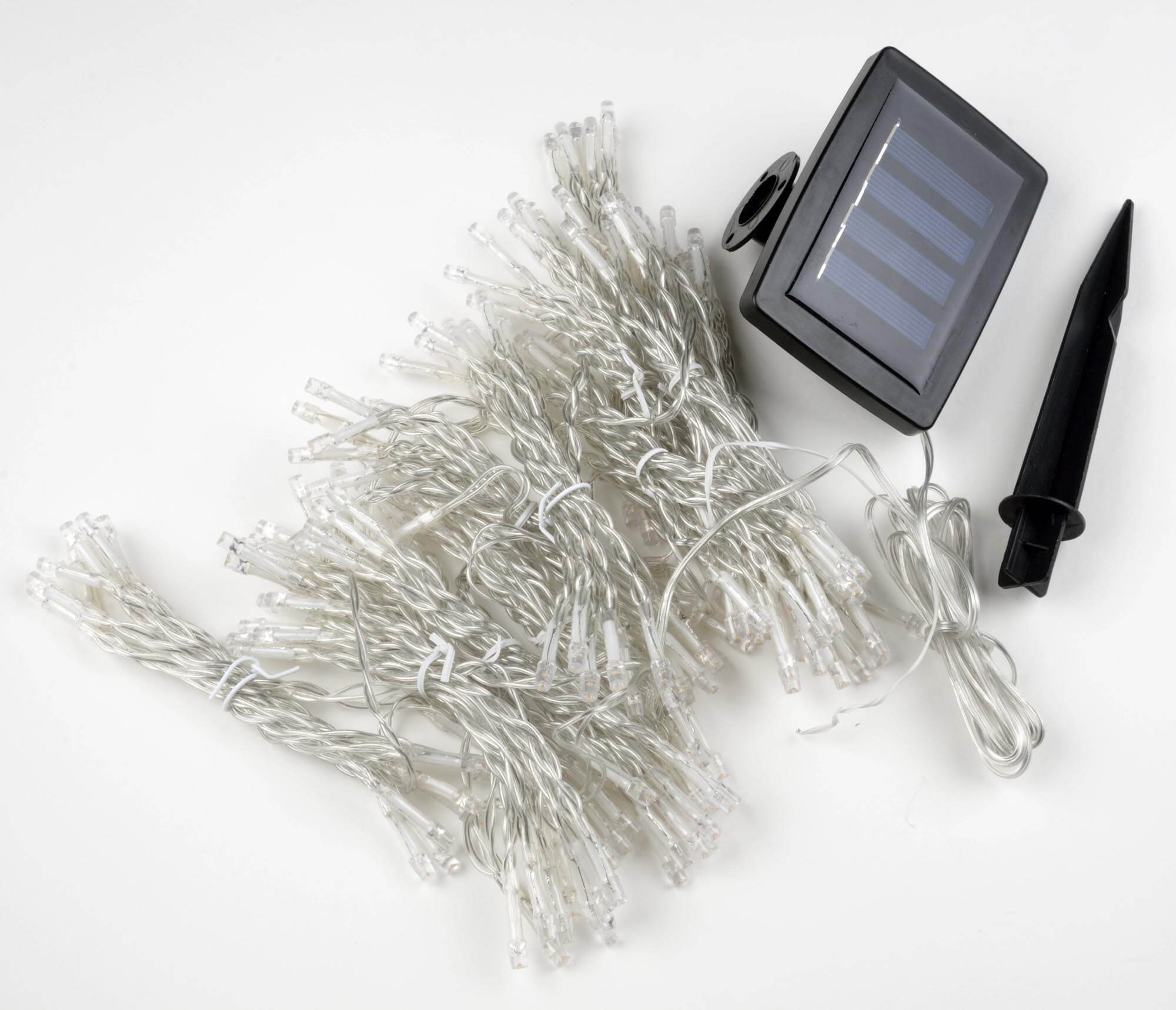 Гирлянда на солнечных батареях (UL-00006538) Uniel Занавес USL-S-131/PT1515 Warm White Curtain