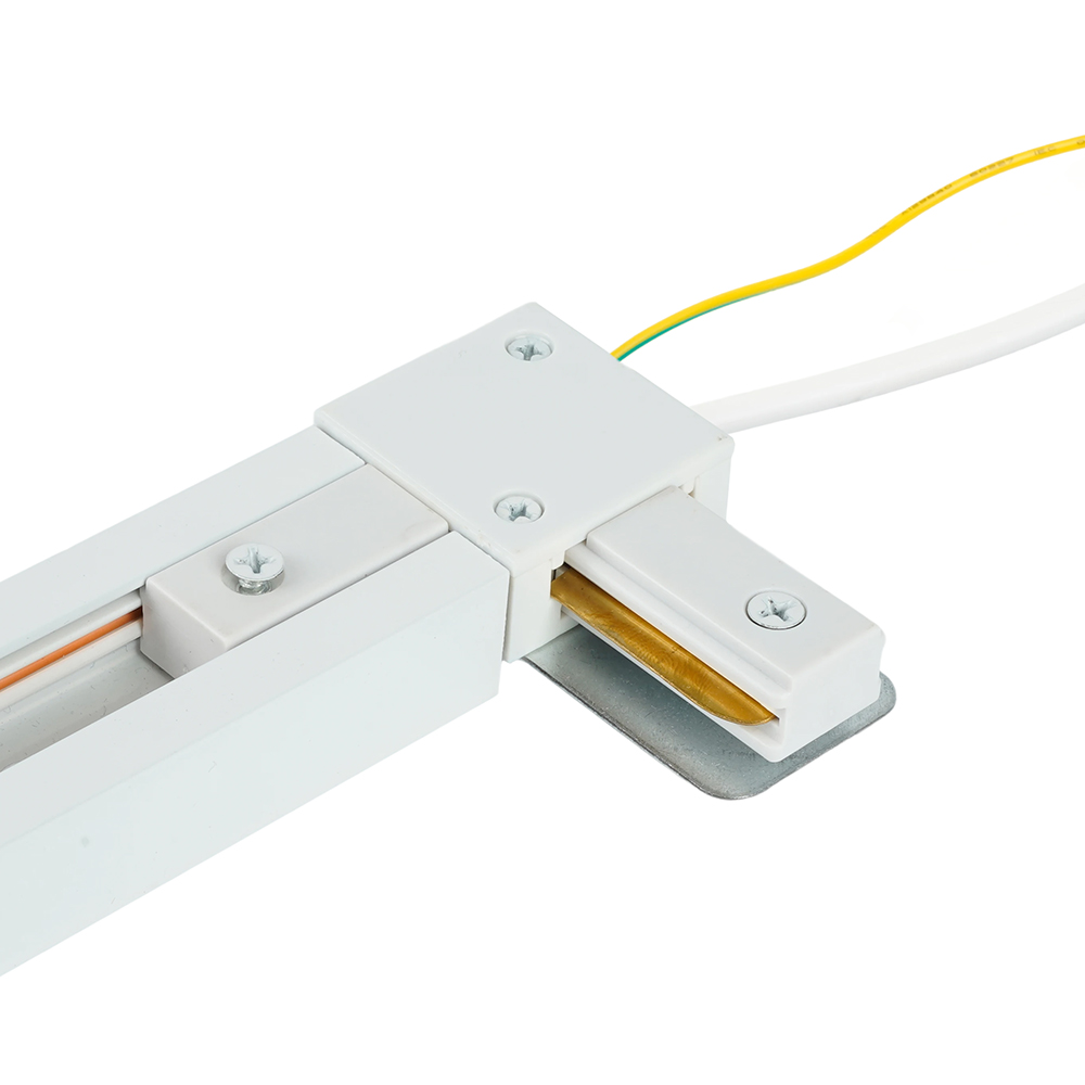 Коннектор угловой для однофазного шинопровода Feron LD1021C 52153