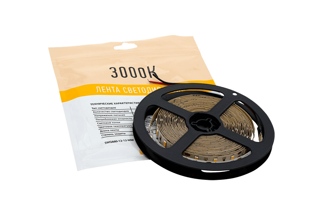 Светодиодная лента SWG SWG660-12-12-WW 001690