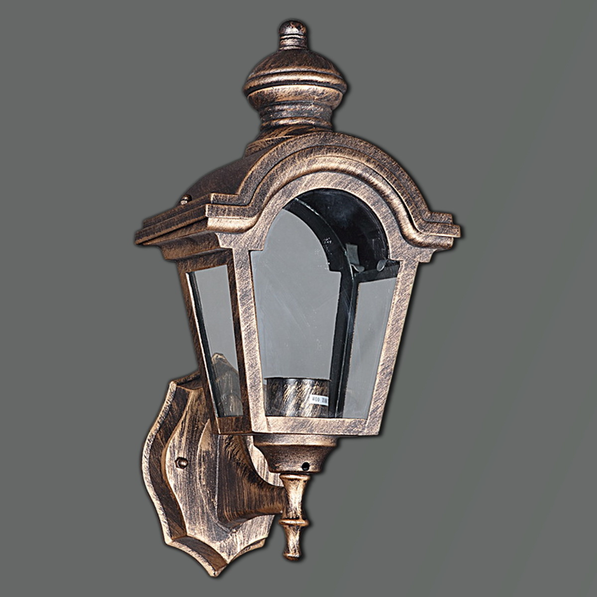 Уличный настенный светильник Reluce 08027-0.2-001W BKG