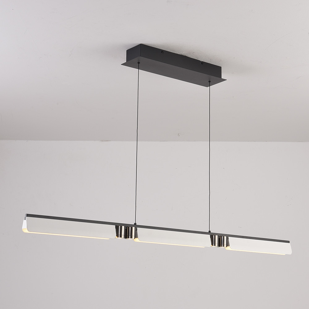 Подвесной светильник iLedex Vision 9309D-1200-2 WH+BK