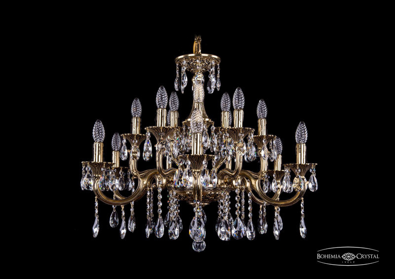 Подвесная люстра Bohemia Ivele Crystal 1716/6+6+3/250/A/GB