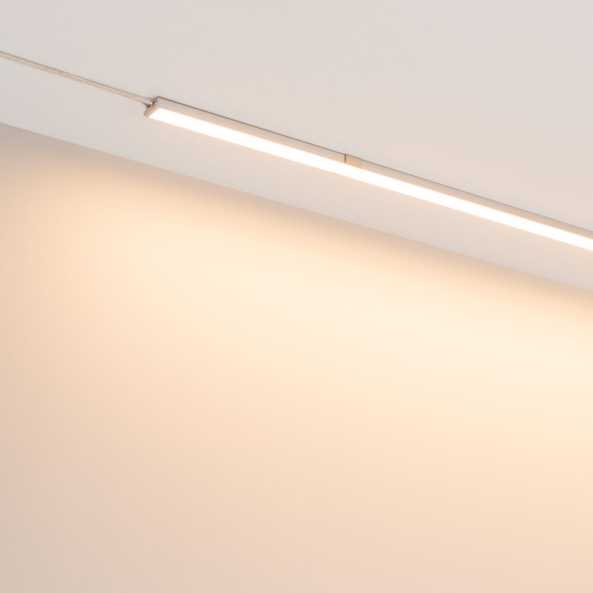 Набор для светодиодной подсветки Arlight ARL-KIT-SLIM-FC 24V Warm3000 (14 W/m, IP20, 2m) (Алюминий+пластик) 053439