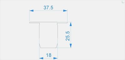 Торцевая заглушка (2 шт.) Deko-Light P-ET-03-10 978261