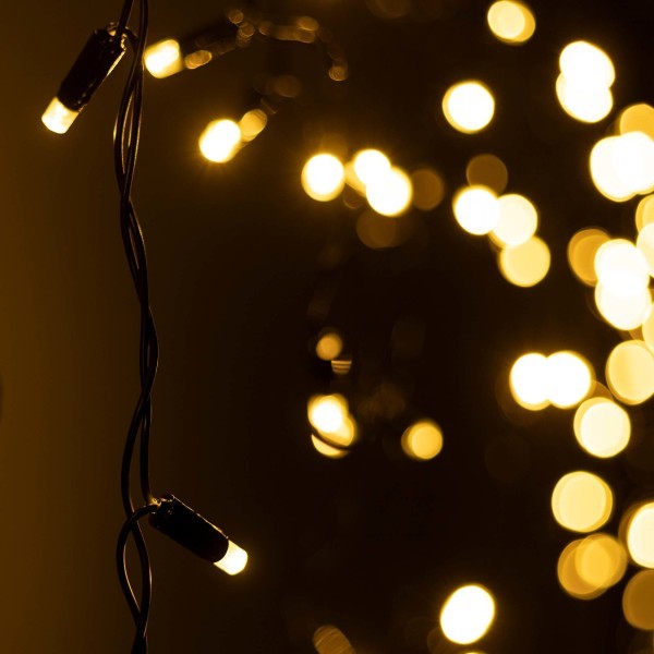 Светодиодная гирлянда Arlight ARD-Edge-Classic-2400x600-Black-88LED-Flash Warm/Warm 031192