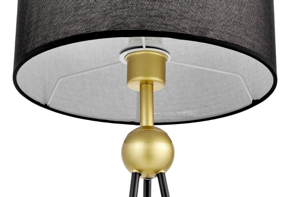 Настольная лампа Lumina Deco Belforte LDT 5527 GD+BK