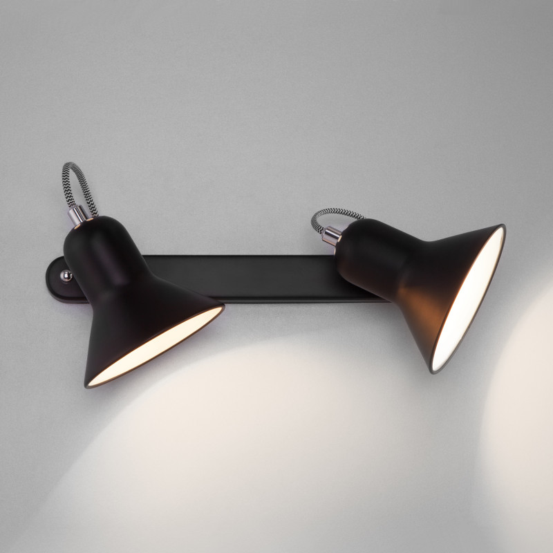 Спот Eurosvet 20083/2 черный/хром