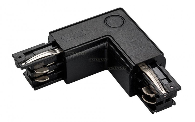 Коннектор L-образный Arlight LGD-4TR black 022763