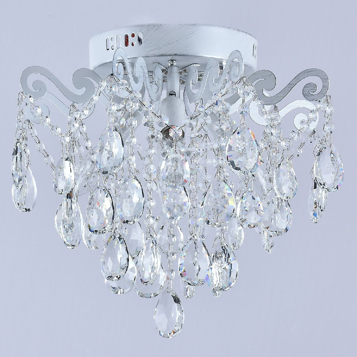 Потолочная люстра Reluce 04033-0.3-04 WH+SILVER PN