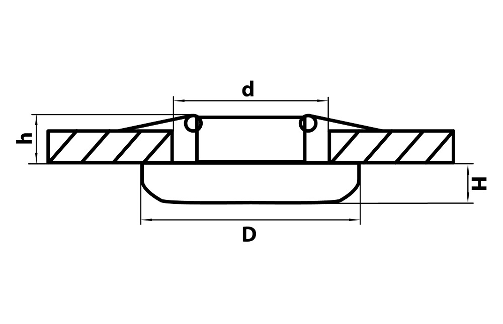 Встраиваемый светодиодный светильник Lightstar Monde 071054