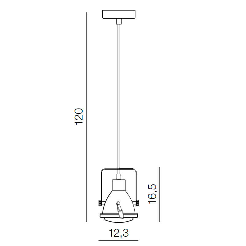 Подвесной светильник Azzardo Tobruk pendant AZ1585
