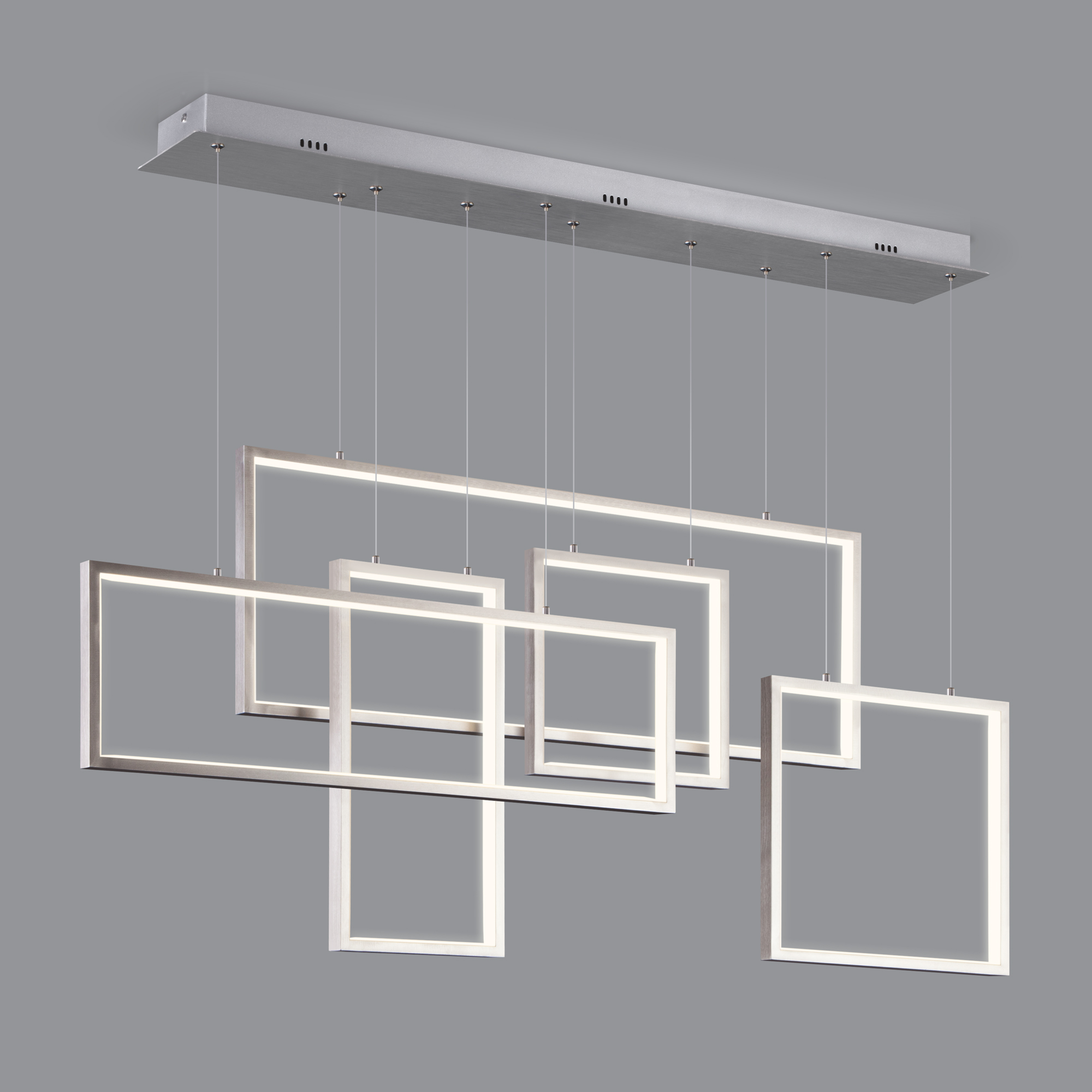 Подвесной светодиодный светильник Eurosvet Direct 90178/5 сатин-никель