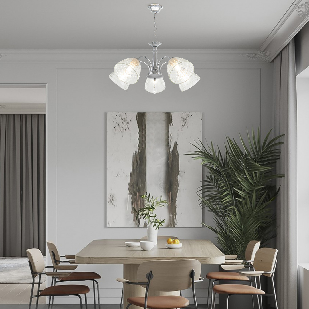 Подвесная люстра Arte Milano Amalfi 335156/5 CR