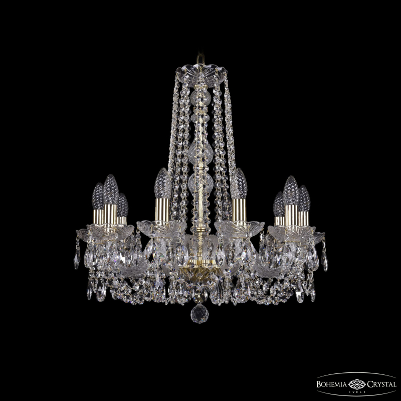 Подвесная люстра Bohemia Ivele Crystal 1402/10/195/h-58 G