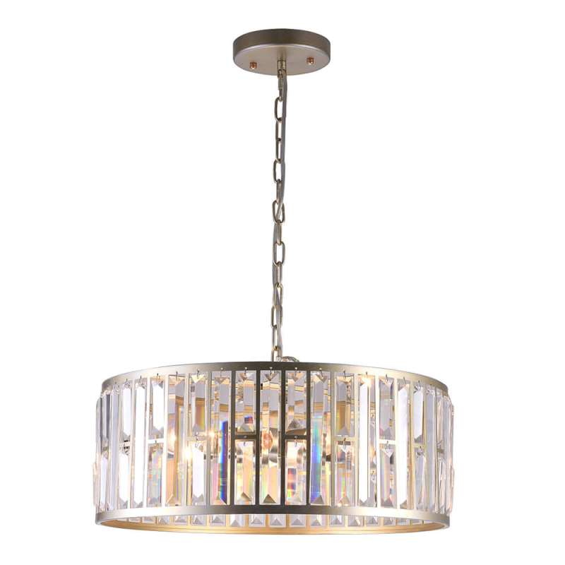 Подвесная люстра Lumien Hall Кароль 0003/5P-SRGD-CL