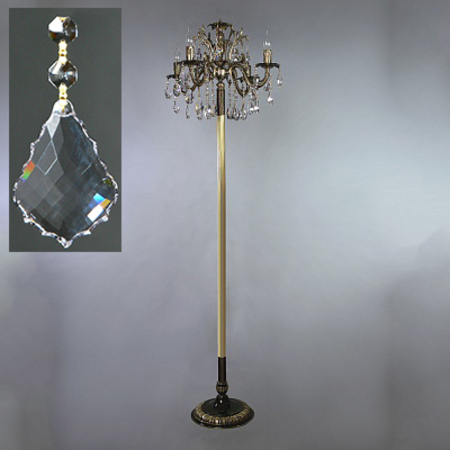 Торшер AMBIENTE 2118F/4 PB New Leaf