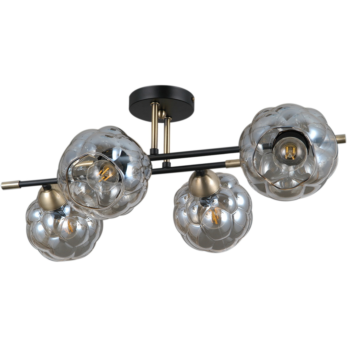 Люстра на штанге Illumico IL0442-4CSQ-79 BK