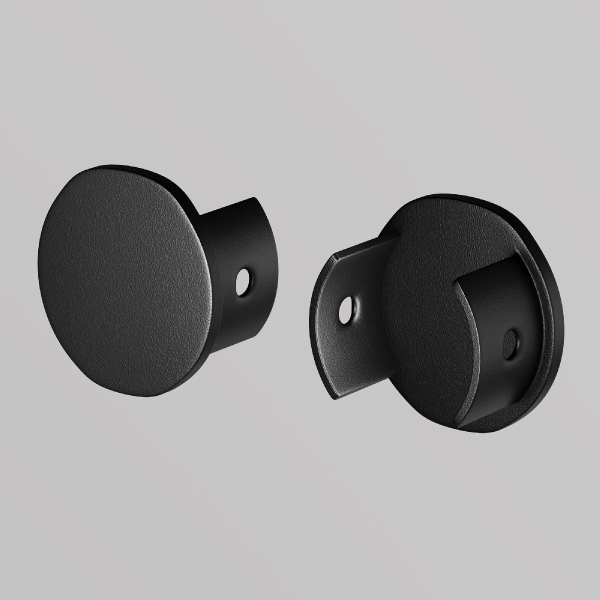 Заглушка для подвесного круглого шинопровода (2 шт.) Maytoni Levity TRA184EC-R-11B