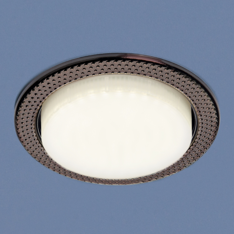 Встраиваемый светильник Elektrostandard 1066 GX53 SB бронза 4690389078705