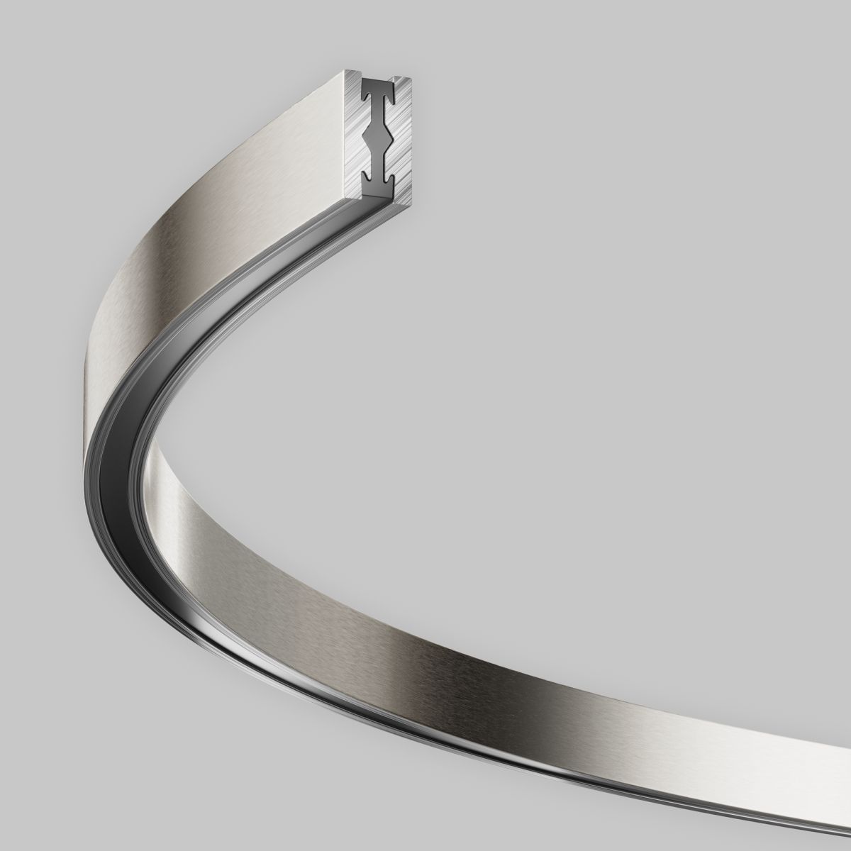 Шинопровод магнитный накладной/подвесной Maytoni Flarity TRX154-SR-D800-PT