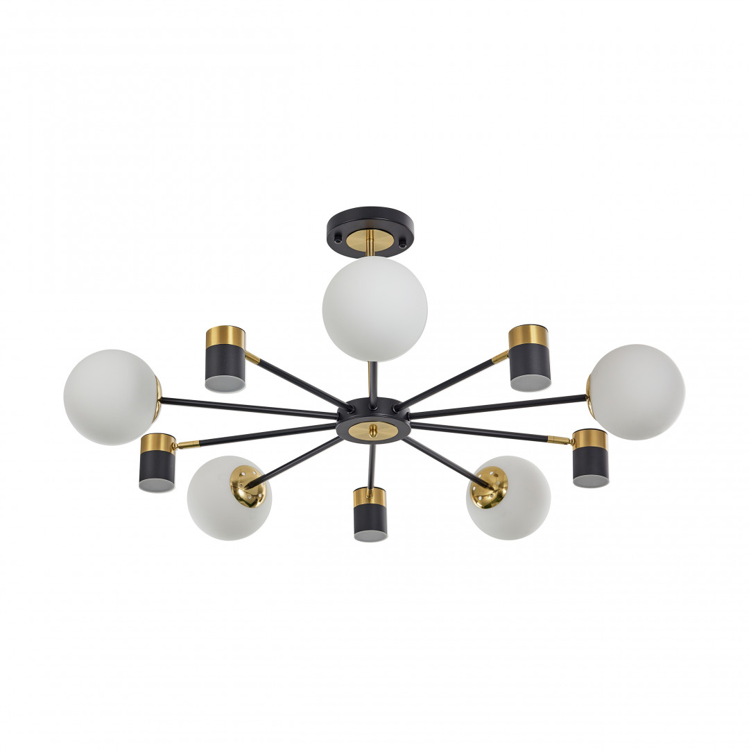 Люстра на штанге Arte Milano Ferrara 274802/10 BK/GD