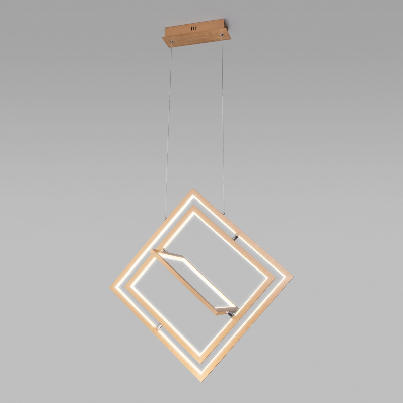 Подвесной светильник Eurosvet 90224/3 матовое золото