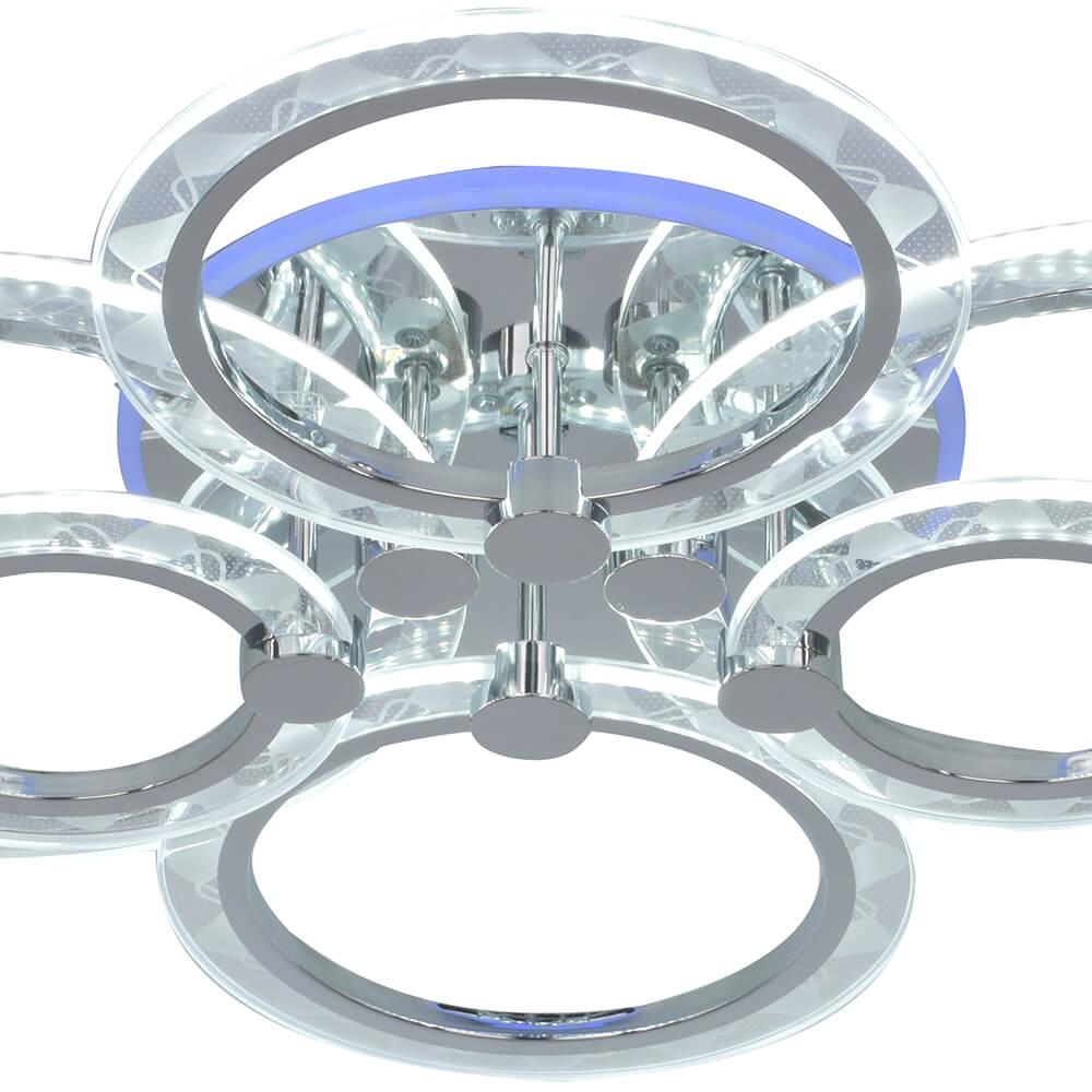 Потолочная люстра Seven Fires Oden SF7052/7C-CR-RGB