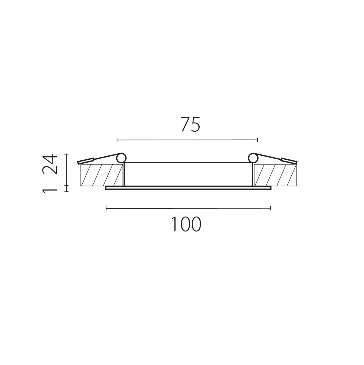 Светодиодная панель Lightstar Zocco 223074-XS