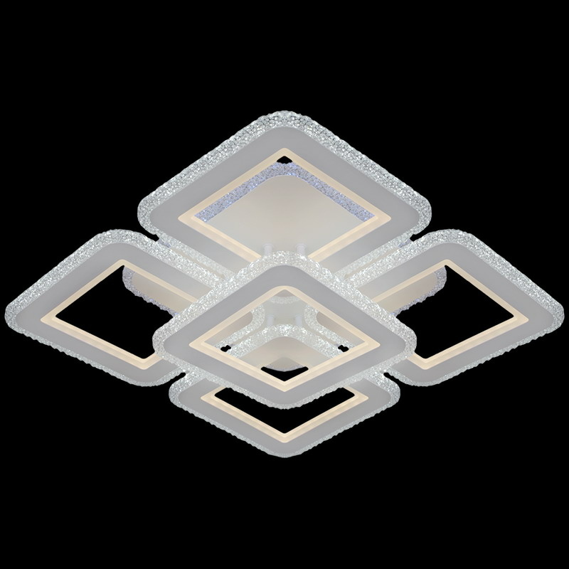 Потолочная люстра Reluce 08430-0.3-4+1A WH (RGB)