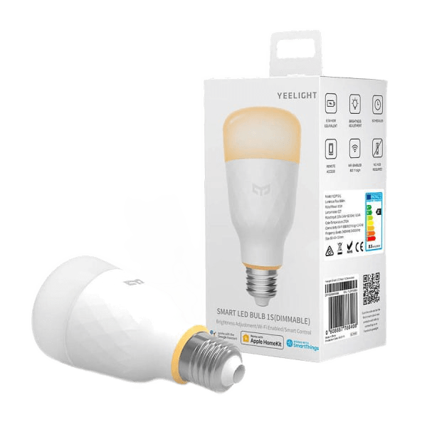 Умная светодиодная лампа Yeelight Smart LED Bulb 1S (White) E27 8,5W 1700/6500K YLDP15YL