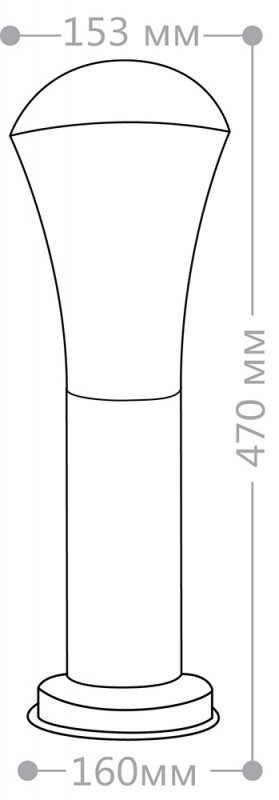 Садовый светильник Feron 06182