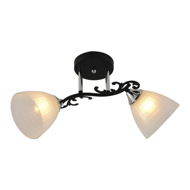 Потолочная люстра Seven Fires Sayonek SF3337/2C-BK-CR-WT