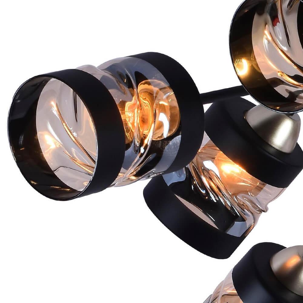 Потолочная люстра Seven Fires Регина SF3305/8C-MBK+CGD