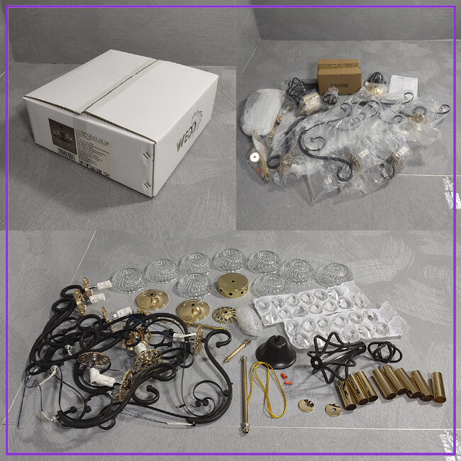 Подвесная люстра Wedo Light Mirabella 66704.01.15.08