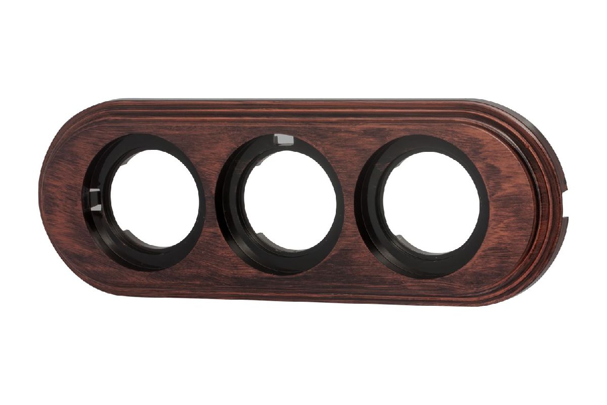 Рамка 3-постовая Bironi Лизетта BF1-630-16/PL