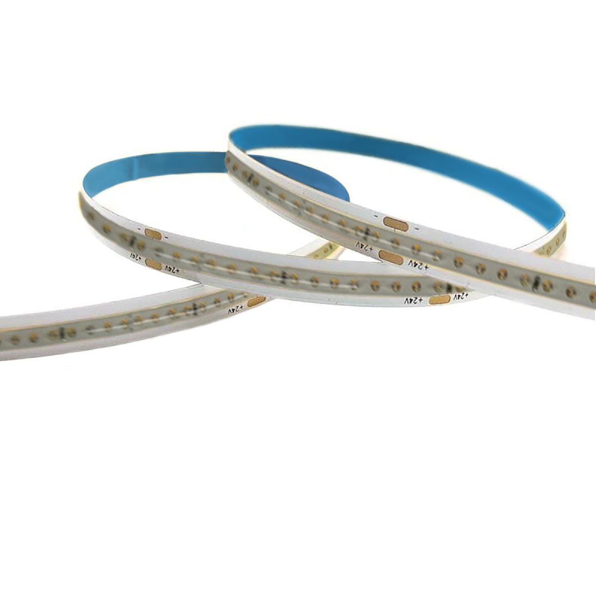 Светодиодная лента Apeyron 24В 11Вт/м COB, 352д/м IP20 5м синяя 00-358