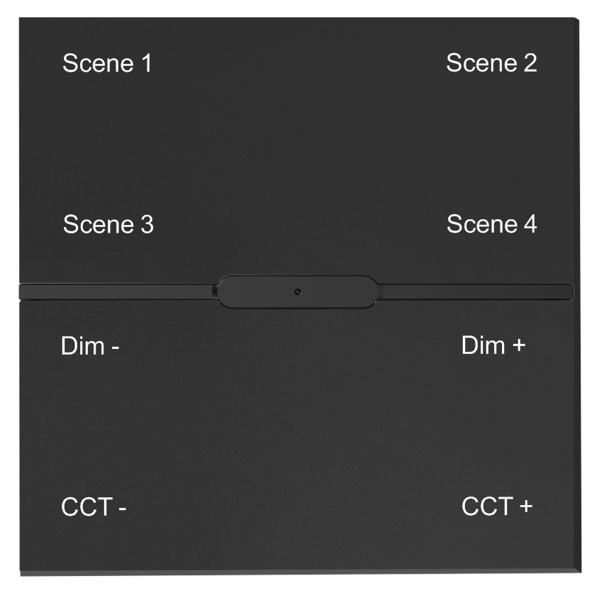 Беспроводная смарт панель-выключатель iLedex Vision SP 48V-4-BK