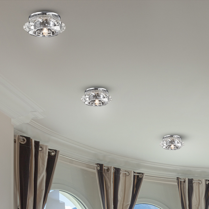 Встраиваемый хрустальный светильник Novotech Enigma 369921