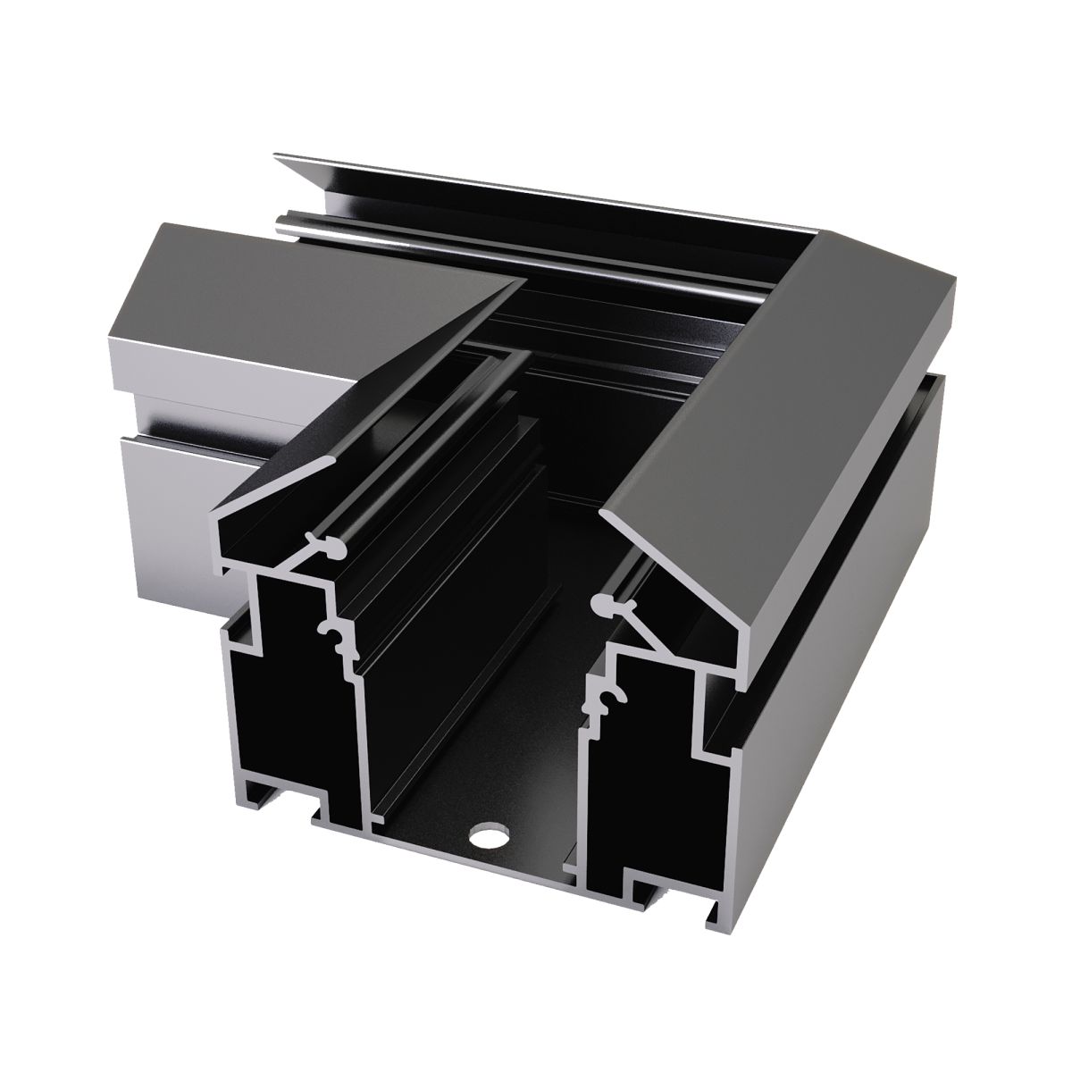 Угловой соединитель для однофазного шинопровода ST Luce Skyline 220 ST046.199.00.1