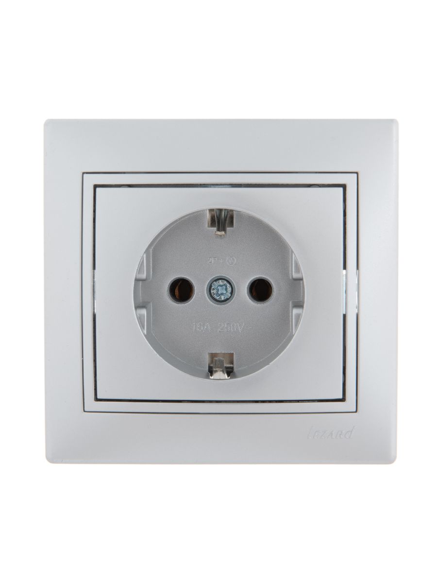 Розетка с/з Lezard Mira 701-1010-122