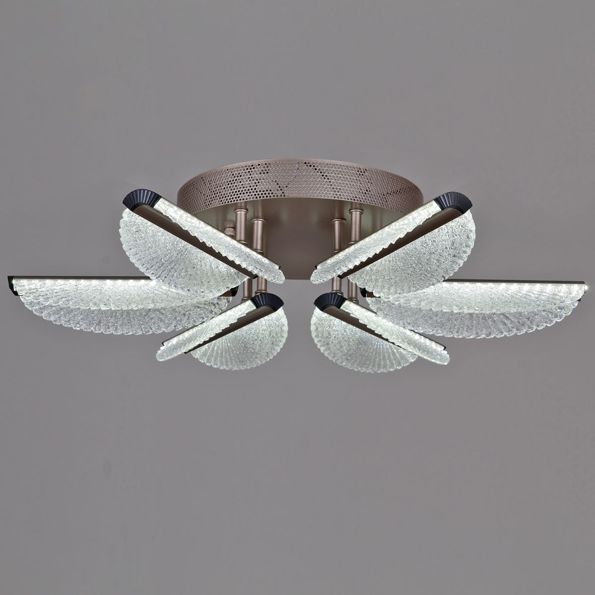 Потолочная люстра Reluce 00490-0.3-06S champagne silver