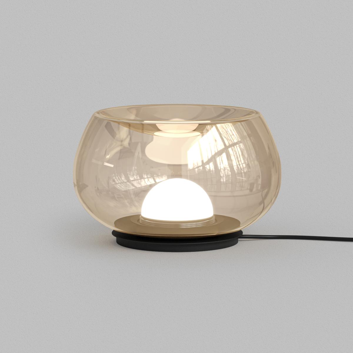 Настольная лампа Denkirs Floa DK6747-BK+AM