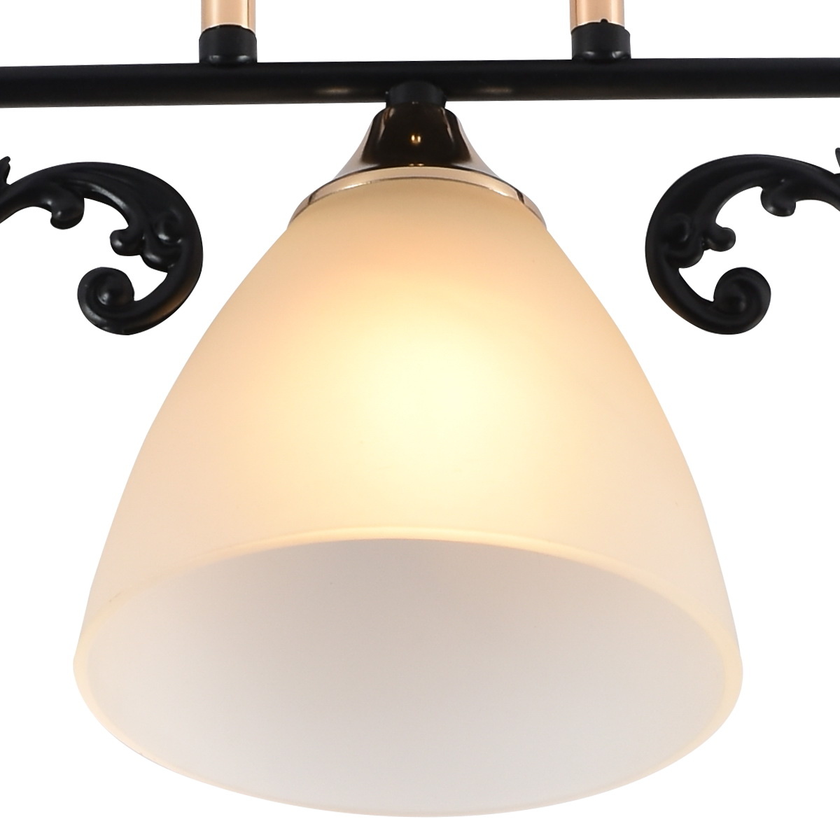 Люстра на штанге Reluce 01278-0.3-03B BK+FGD