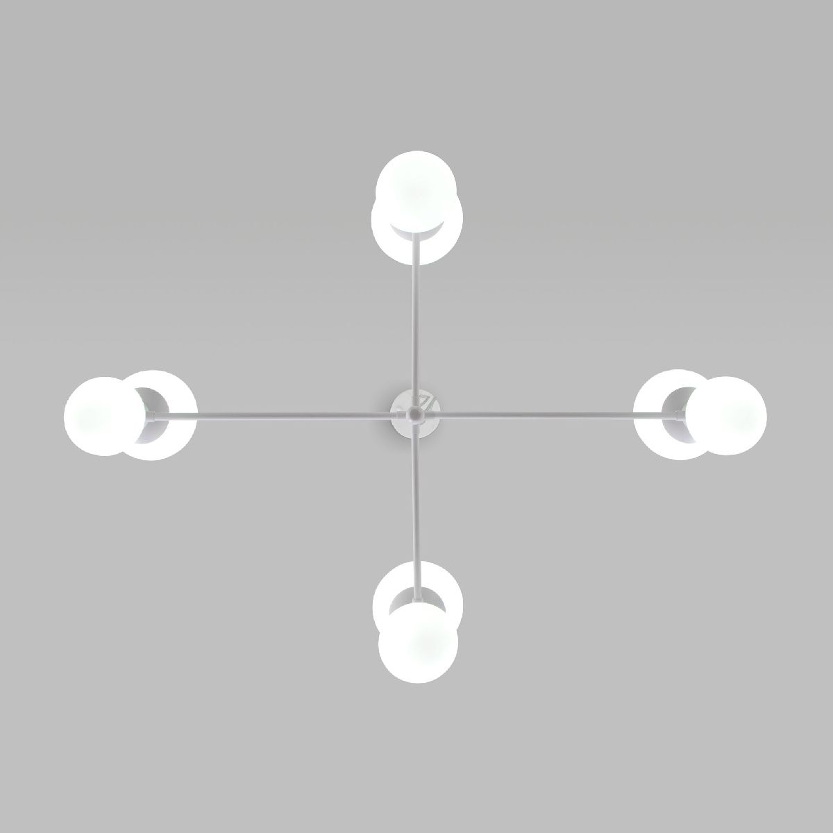 Подвесная люстра Eurosvet Bubble 30182/8 белый Smart a063210