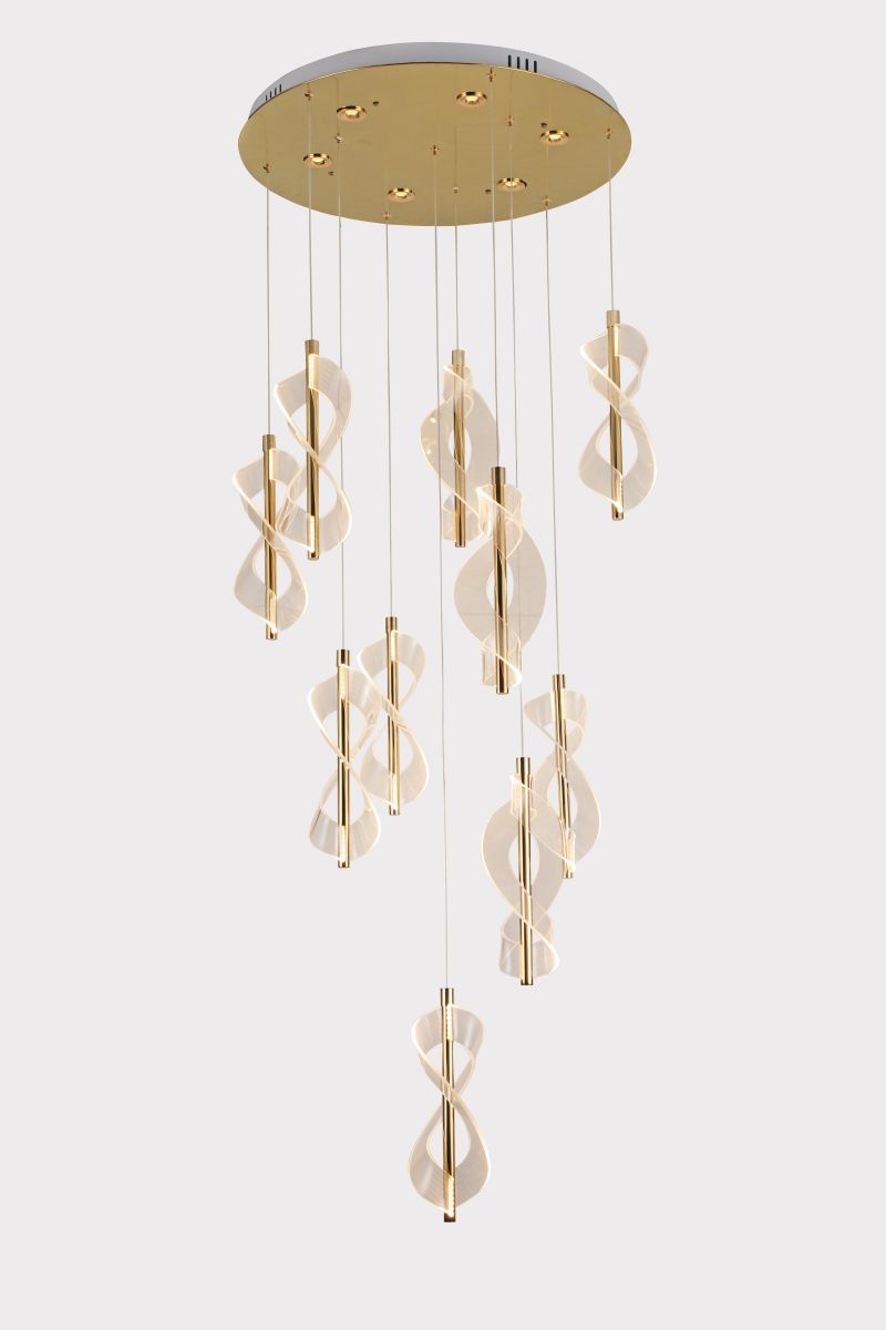 Каскадная люстра Alfa Light F1424-10